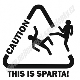 Samolepka This is Sparta