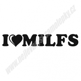 Samolepka I Love Milfs