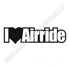 Samolepka I Love Airride