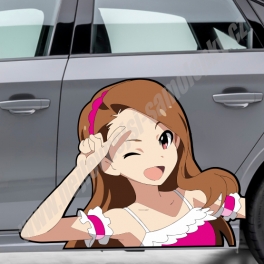 Anime Japan polep na auto