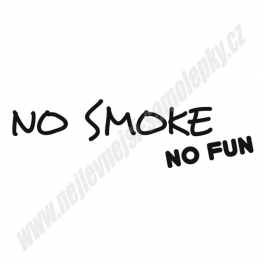 Samolepka No Smoke - No Fun