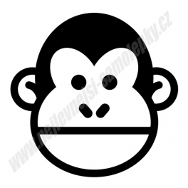 Samolepka Opička